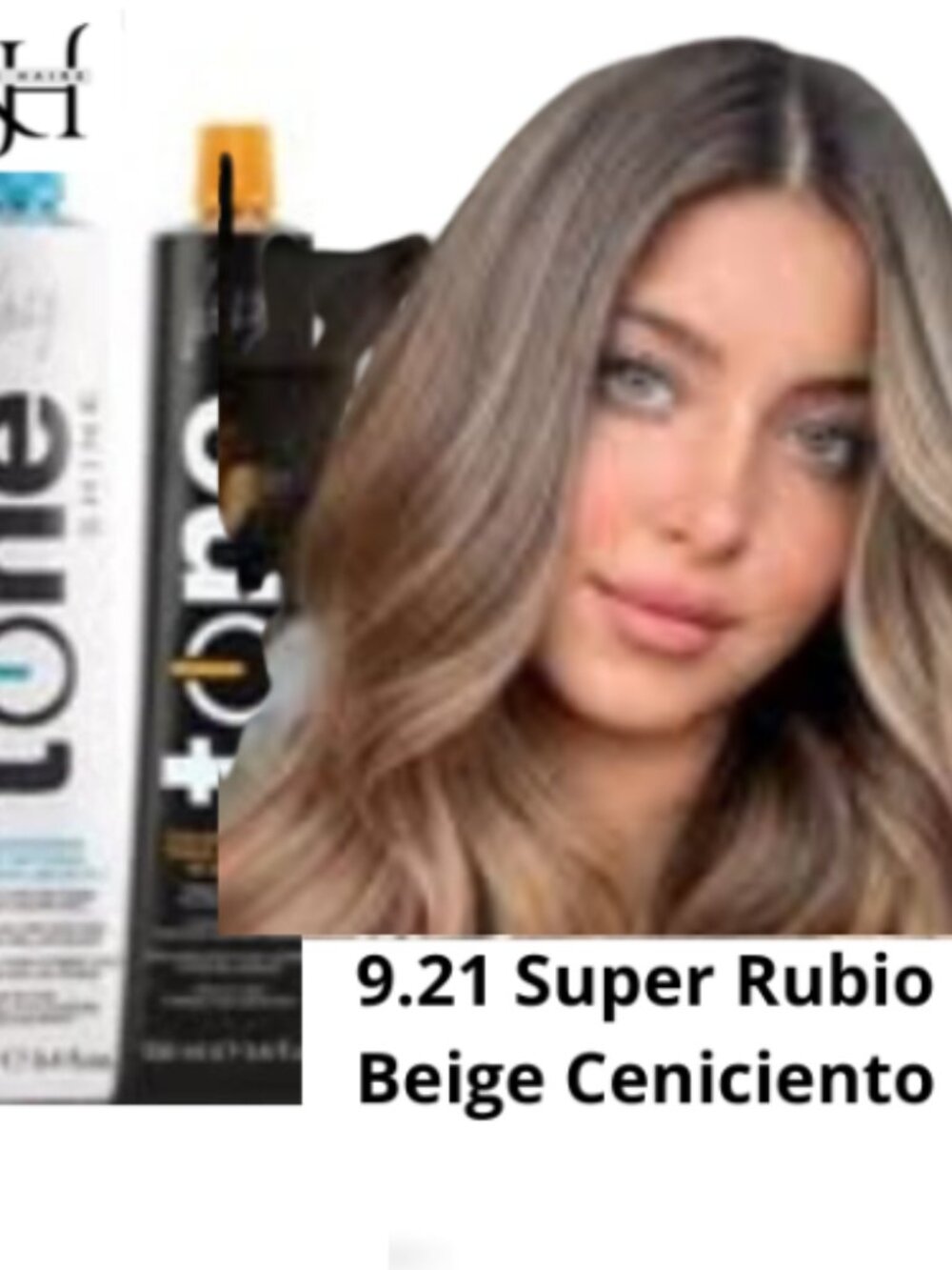 Tinte Vitality's Tone 9.21 Rubio muy claro beige ceniza semi permanente sin amon